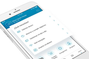App Caixabank con navegación Priority+