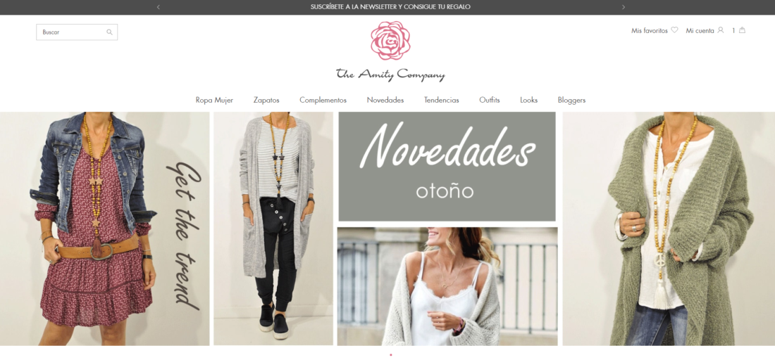 The Amity Company renueva su eShop de ropa para mujer - Blog Trilogi ...