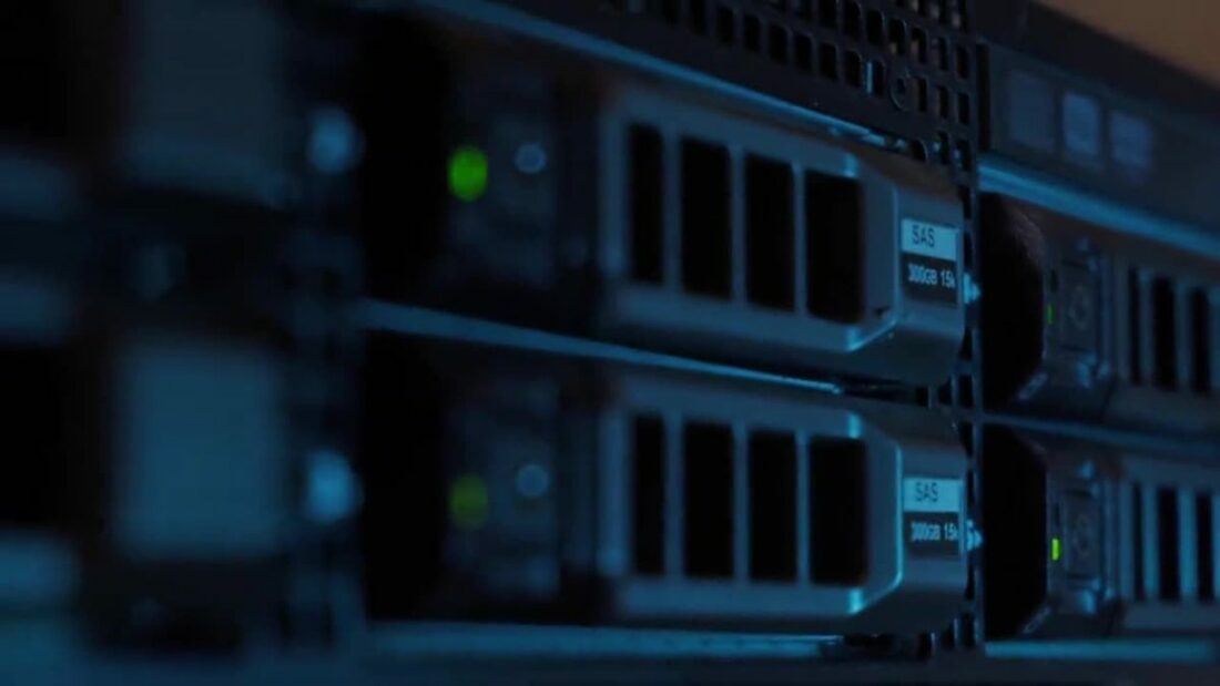 Servidores de un centro de datos