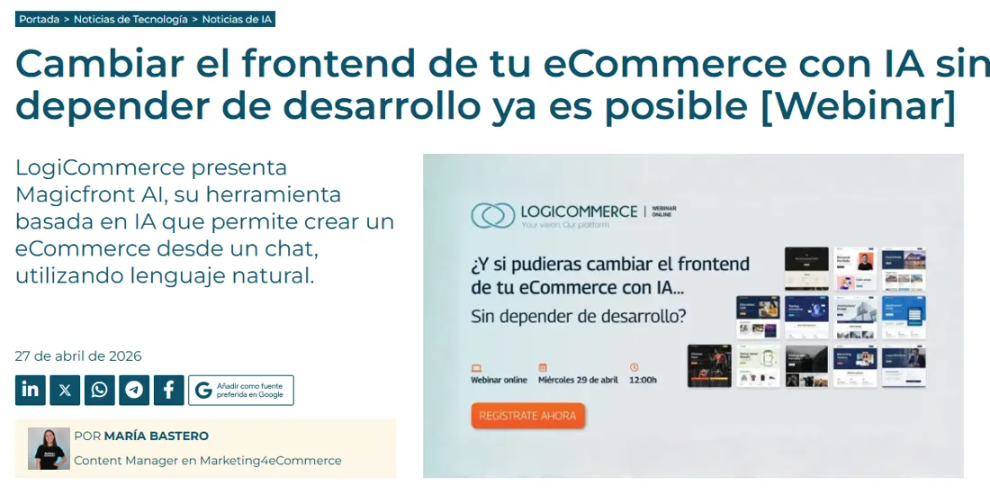 Article in Marketing4eCommerce